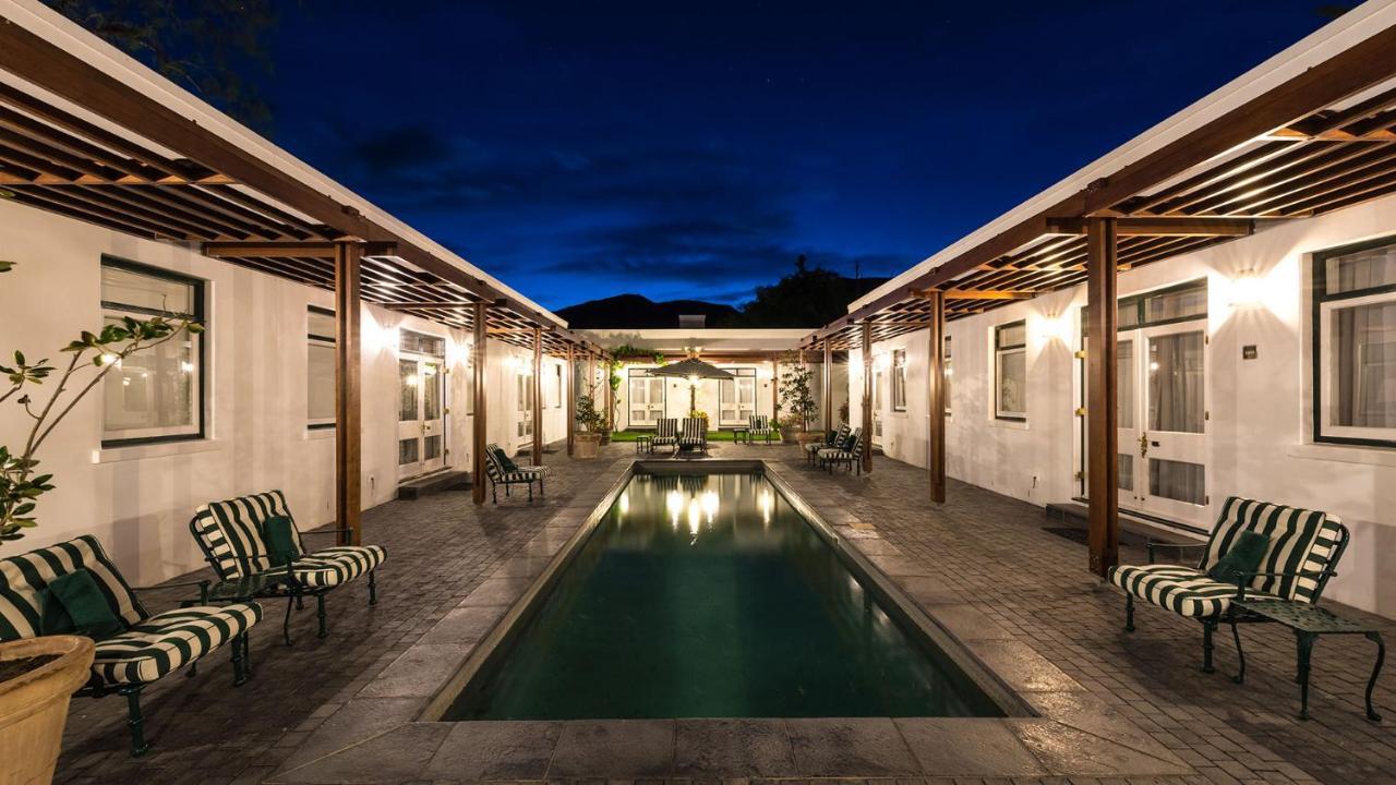 Drostdy Hotel Graaff-Reinet Exteriör bild The pool at the hotel